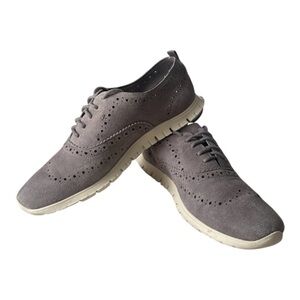 Cole Haan Women's Gray Zero Gran Suede Sneakers